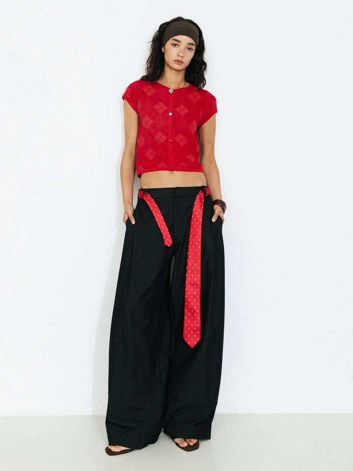 Kortgebreid Vest met Korte Mouwen voor wholesale door CUBIC