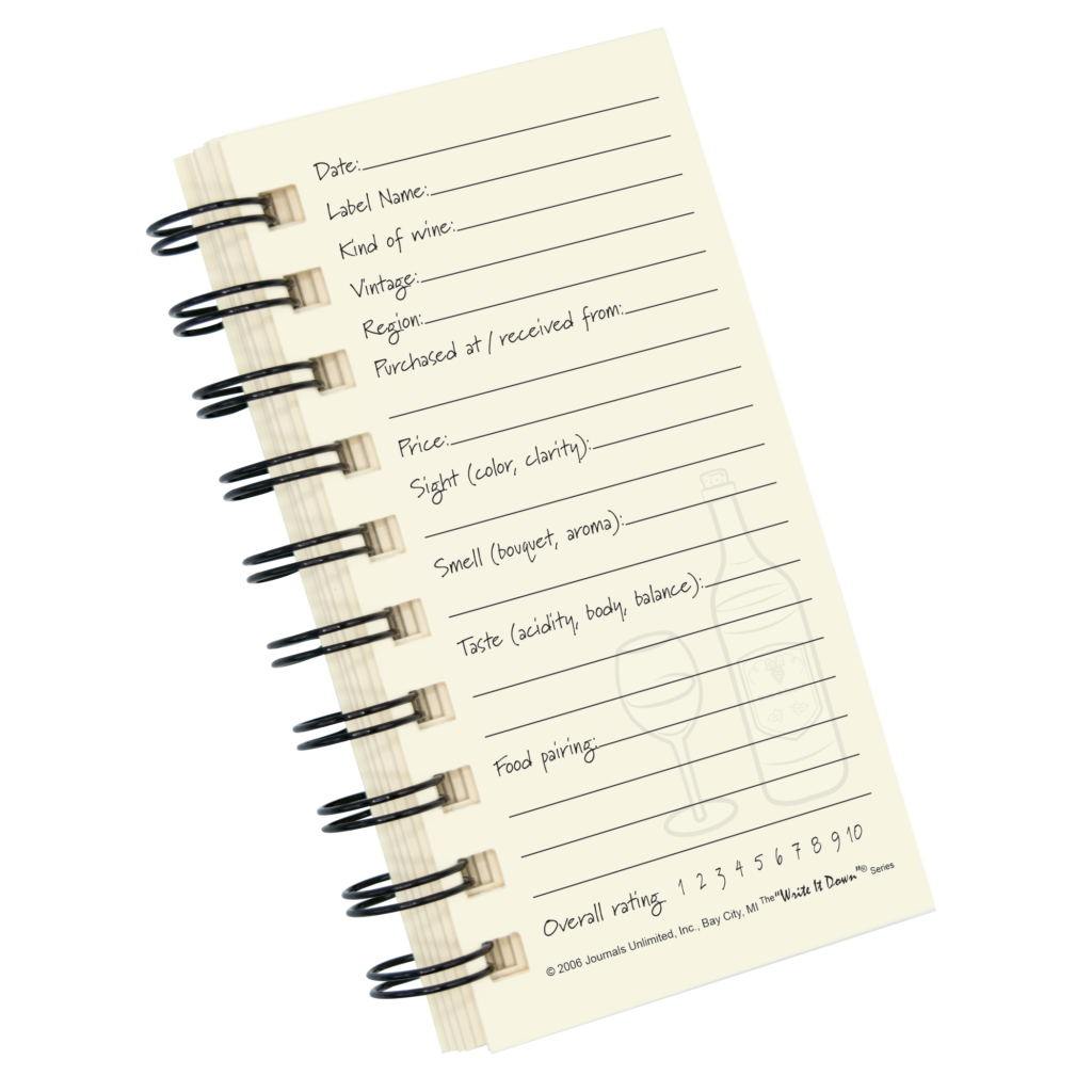 Journals Unlimited - Wholesale Journal/Diary - Mini - Wine Journal (Color)3