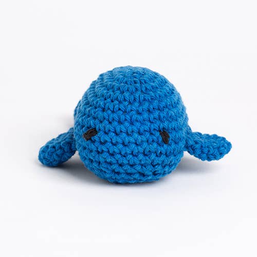 Wool Couture Company – wholesale DIY-pysselkit – My Pocket Whale Enkel virksats3