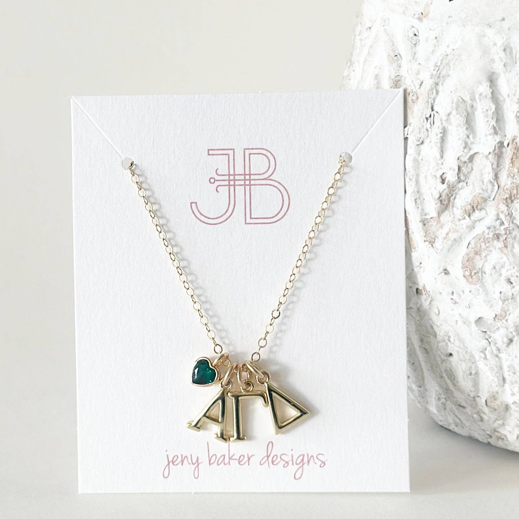 Jeny Baker Designs - Wholesale Pendant/Charm Necklace - Sorority Love Necklace8