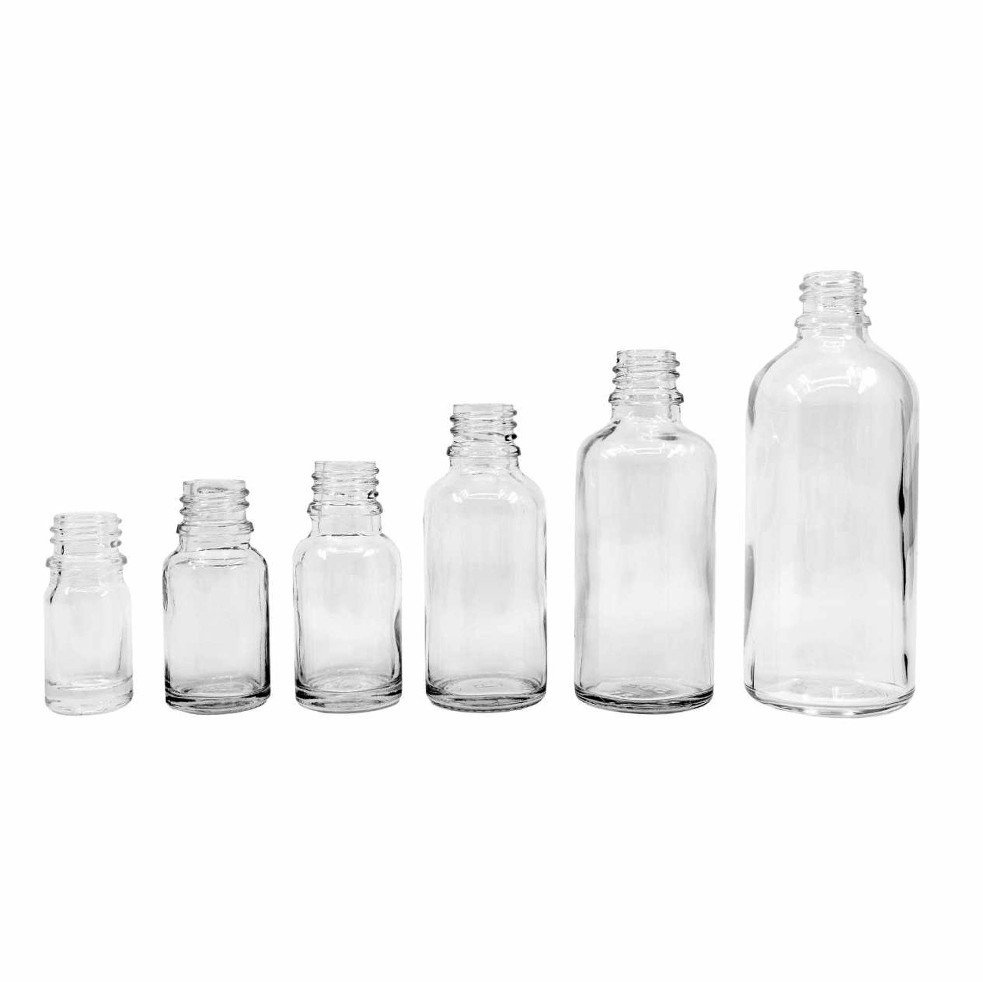AWGifts Europe - Wholesale Essential Oil Holder - Clear Glass Dropper Bottles -  100ml6
