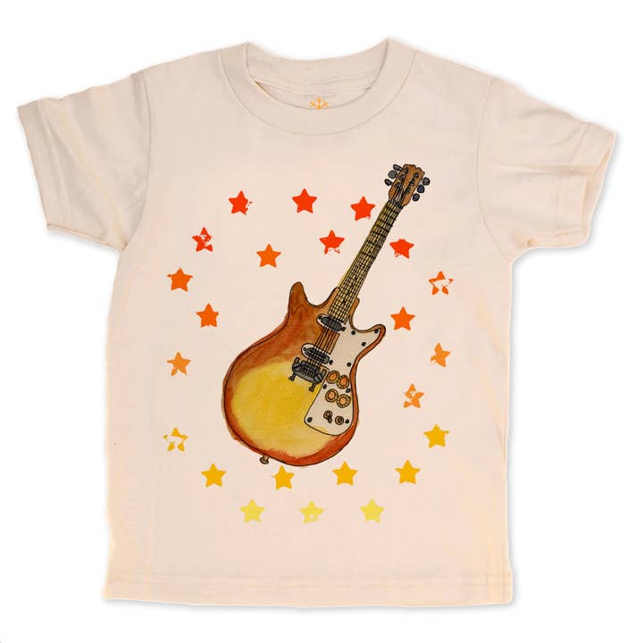 Guitar Burst - Kids Organic Tee/Long Sleeve for wholesale by orangeheat
