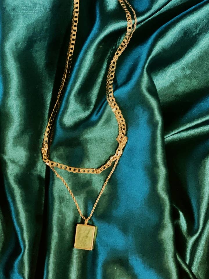 Healer Necklace-Selenite for wholesale by Three2Seven