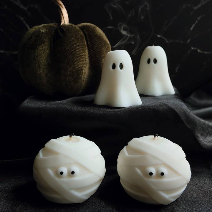 Hi Sunday Collective - Wholesale Novelty Candle - LITTLE GHOST HALLOWEEN CANDLE3