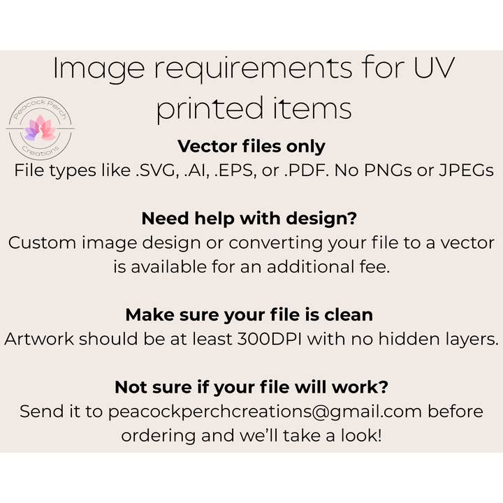 Peacock Perch Creations – wholesale Sign – Layered Hanging Booth Sign1