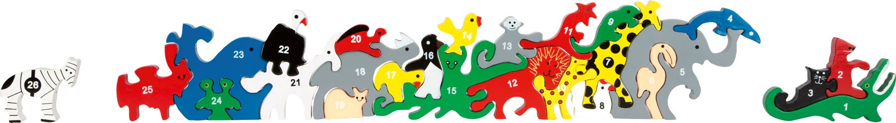 small foot - Wholesale Puzzle - Kids - Animal Letters and Numbers2