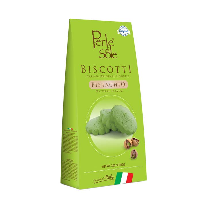 Pistachio flavored cookies for wholesale by Perle di Sole