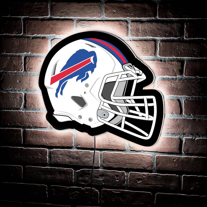 LED Wall Decor, Helmet, Buffalo Bills for wholesale by Evergreen Enterprises