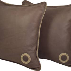 Almofada em couro Soft Touch por atacado de L'Atelier Des Tanneries
