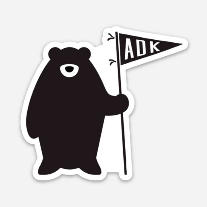 Sticker: ADK Bear for wholesale by Pure Adirondacks