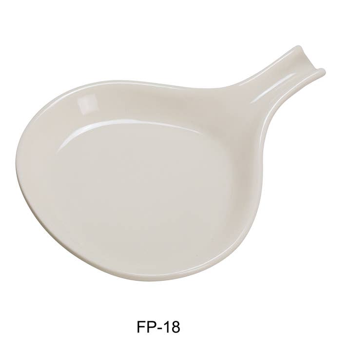 Yanco - Wholesale Serving Plate - 11 1/2" X 8 1/4" FRY PAN SERVER 18 OZ AMERICAN WHITE