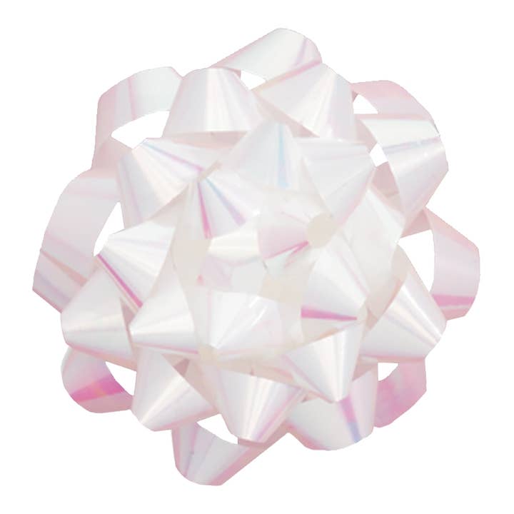 Md 3.5in Wht Prl Conf Bow for wholesale by The Gift Wrap Company