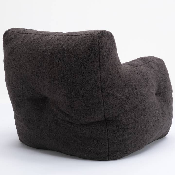 HOMYCASA DESIGN INC - Wholesale Chair - Teddy Fabric Bean Bag Chair Cozy Bedroom Lounge Seat26