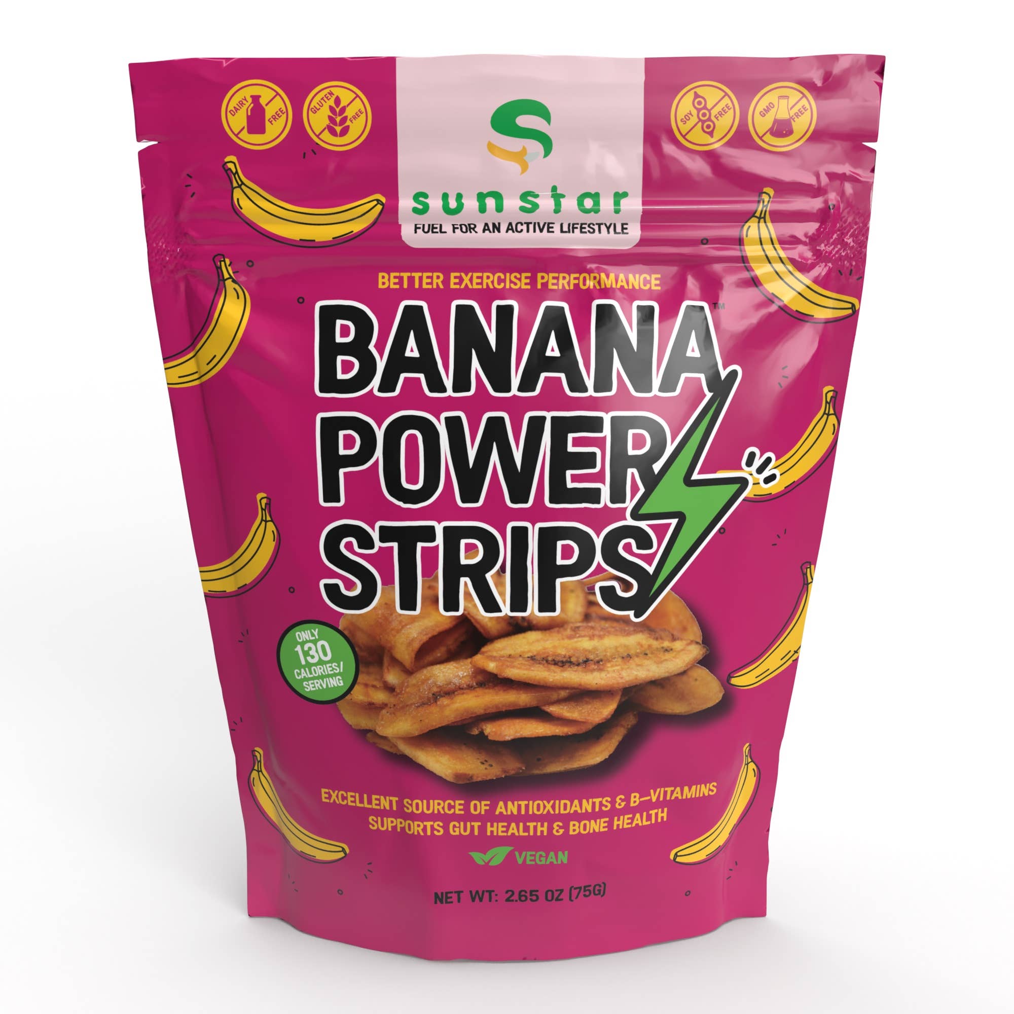 Banana Power Strips - Wholesale Fruit Snacks - Banana Power Strips1