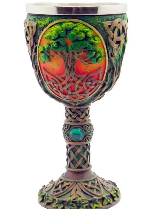 Tree Of Life Goblet for wholesale by Fantasy Gifts