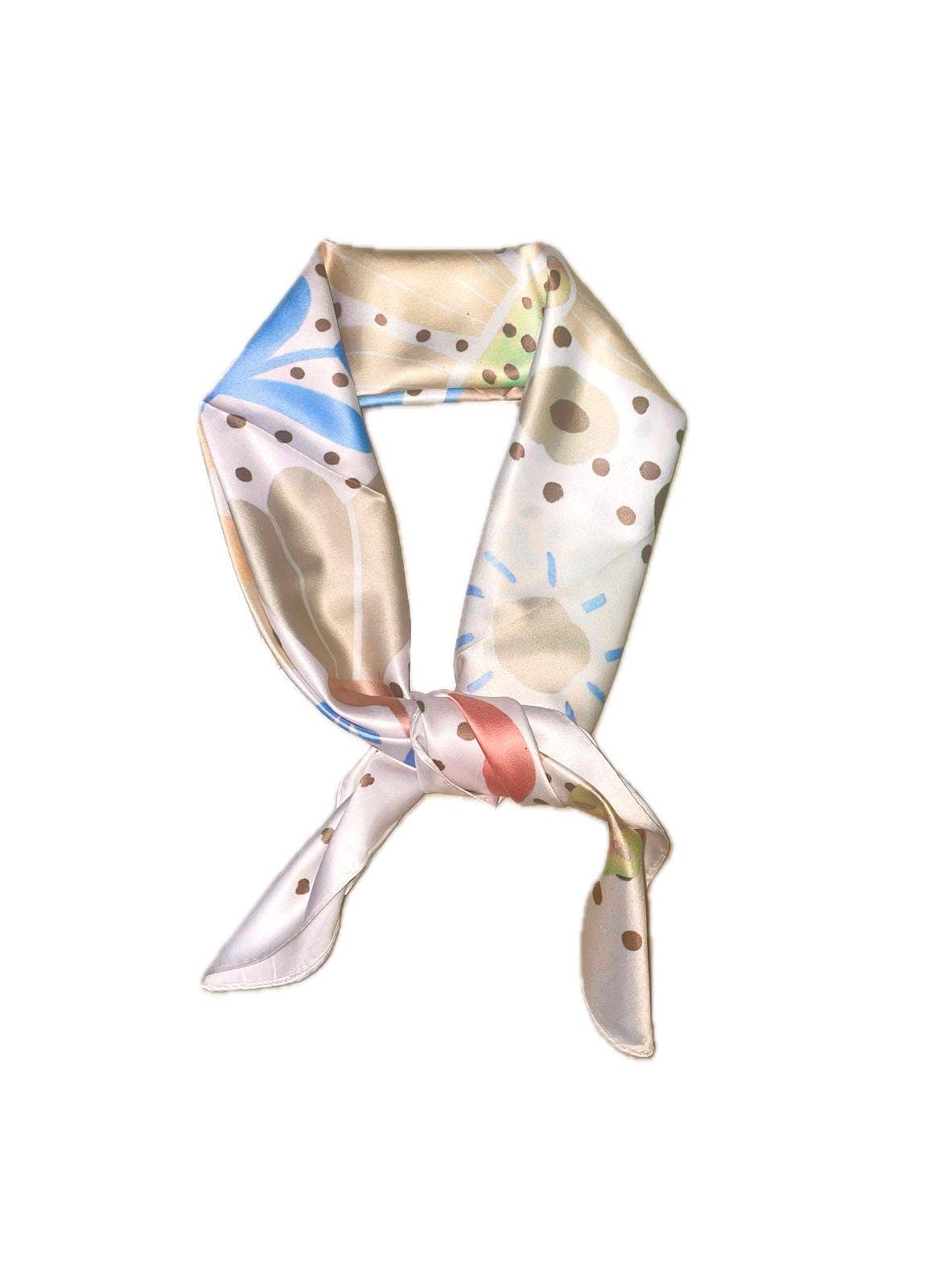 LINETA - Wholesale Scarf - Women's - J-17 Scarf silk touch 70x700