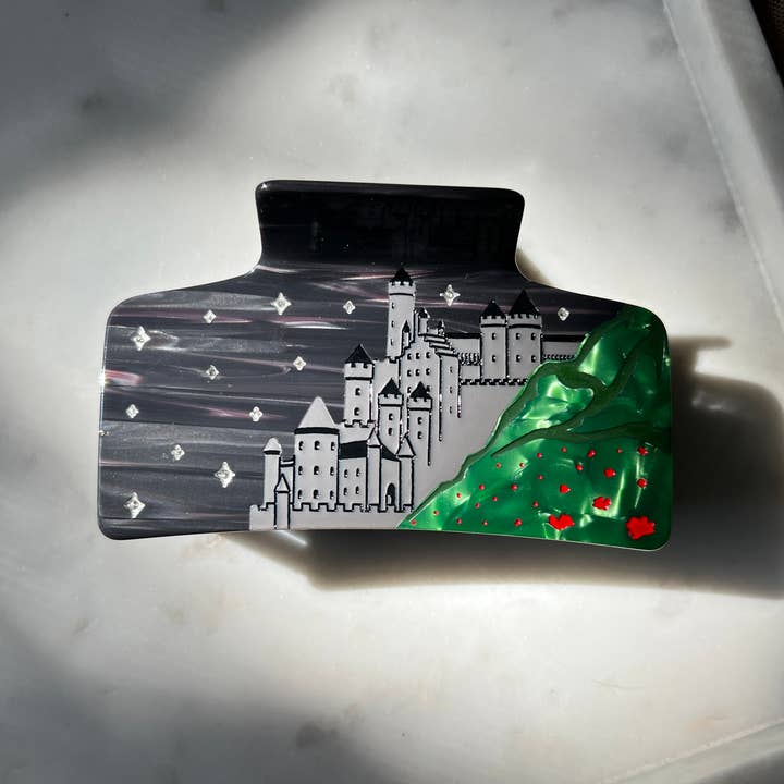 Lassoed Moon - Wholesale Hair Clip - Women's - Terrasen Claw Clip1