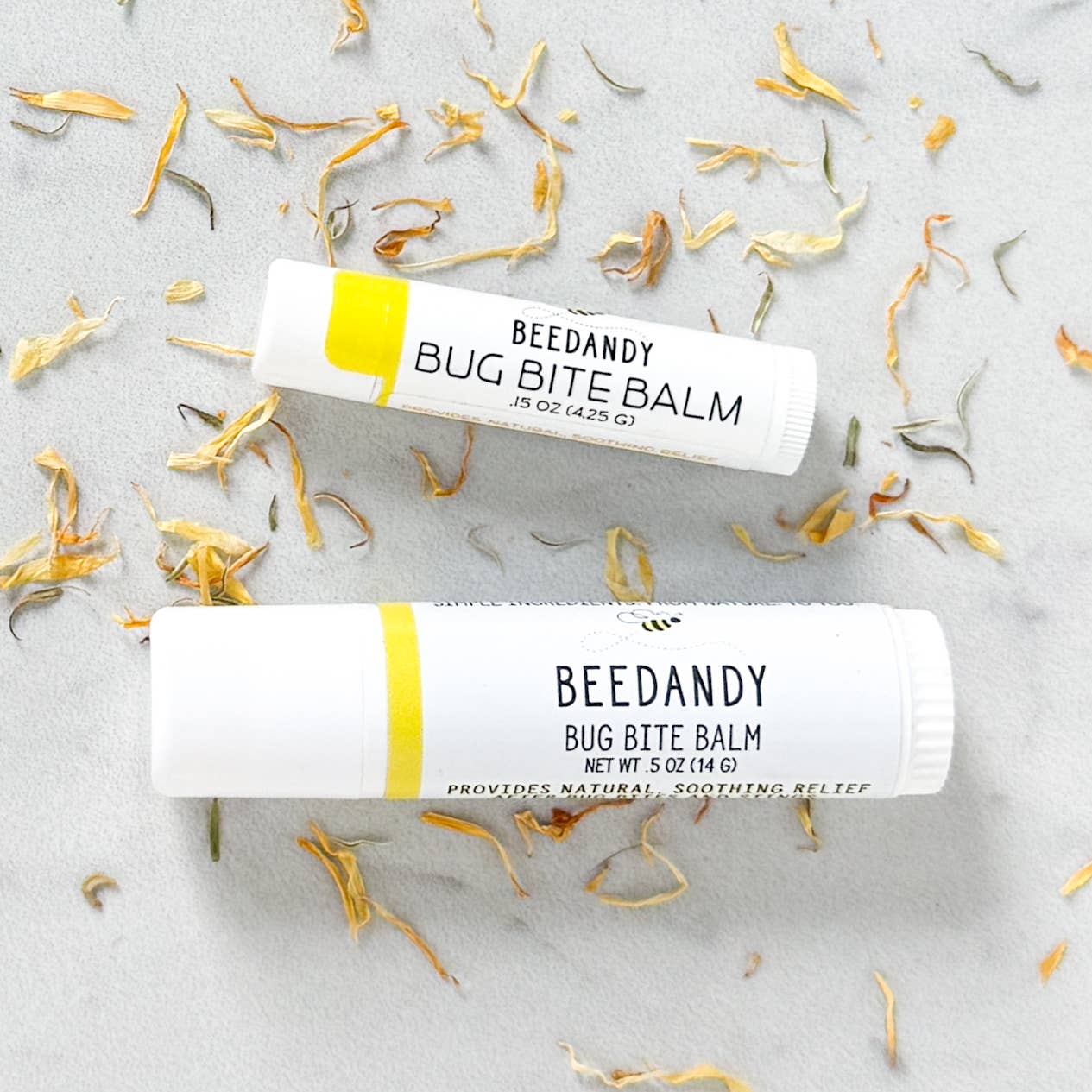 Beedandy - Vente Pommades/crèmes contre les démangeaisons - Baume anti-piqûres d'insectes, entièrement naturel, tube de 0,15 oz2