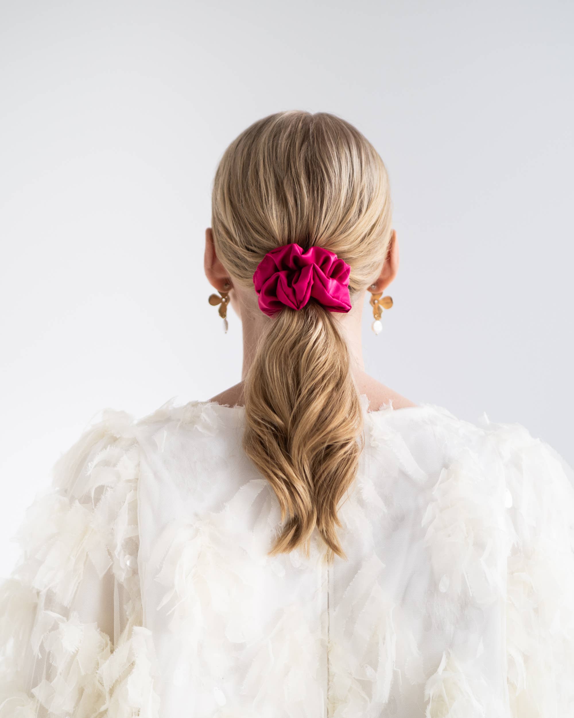 Little Details Helsinki – wholesale Scrunchie - Dam – Hot Pink Scrunchie - Normal0