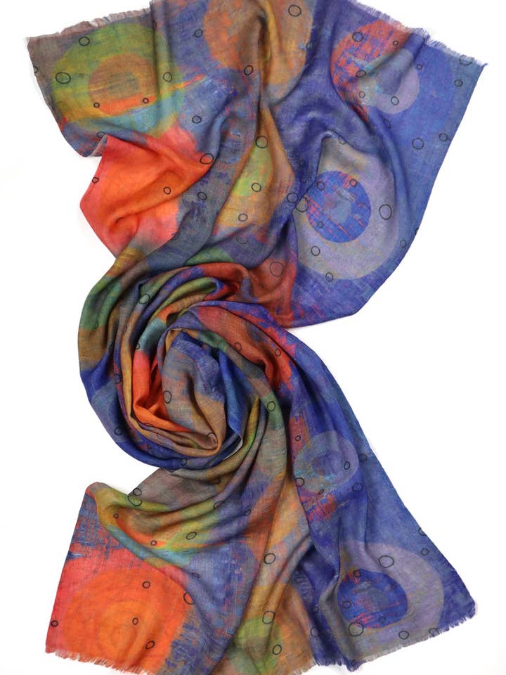 Sciarpa/Sciarpa in lana Merino Schur e seta - Cassia - Inverno per la vendita all'ingrosso da parte di SALTO