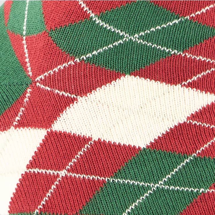 Veraluna Sustainable Clothing - Wholesale Socks - Unisex - Organic Cotton Socks Diamantes Rojos Fair Trade 1