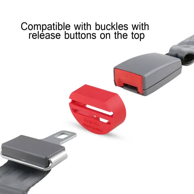 EZTOTZ LLC - Wholesale Hoes voor autostoel - Kinderen en baby - BuckleShield Gordelhoes met gesp en veiligheidsgordelslot (1 pak)