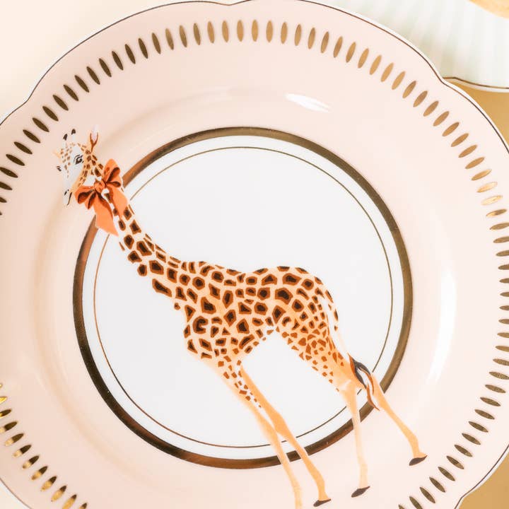 Yvonne Ellen - Wholesale Dinner Plate - Yvonne Ellen Animal Tea Plates (set Of 4)