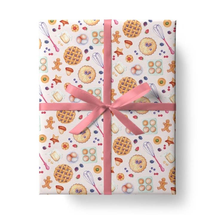 Indpakningspapir med slikmotiv for engroshandel hos Very Wonder di Chiara Veri