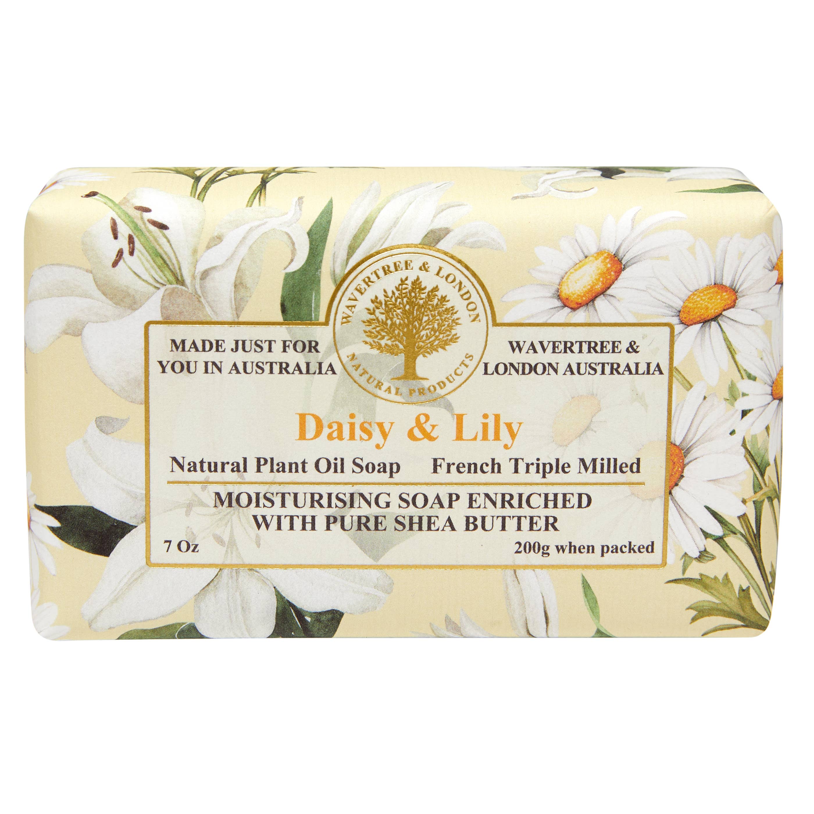 Wavertree & London - Wholesale Bar Soap - Wavertree & London Daisy & Lily Luxury Soap Bars0
