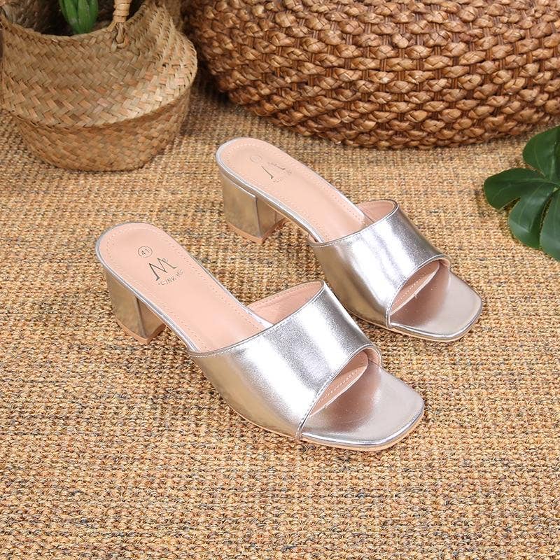 BELLICY / Cink-me - Wholesale Mules - Women's - DM9-26, Simple square heel mules4