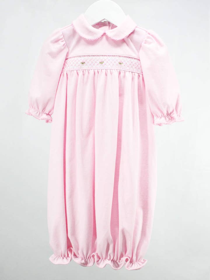 Pink and White Goemetric Claire Gown and other Purchase Wholesale gown. Free Returns & Net 60 Terms on Faire trending on Faire.