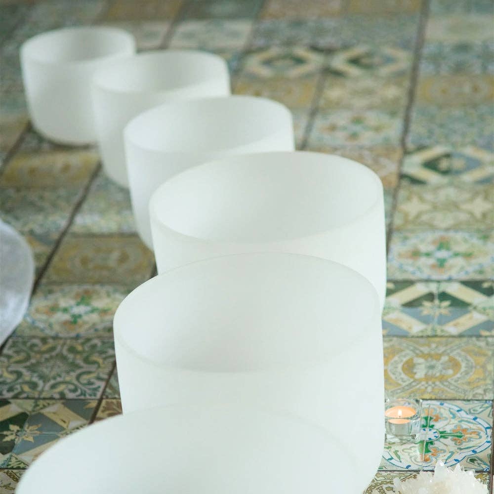 Earths Elements Wholesale - Wholesale Meditation Supplies - Crystal Singing Bowl - 11"  Note D1