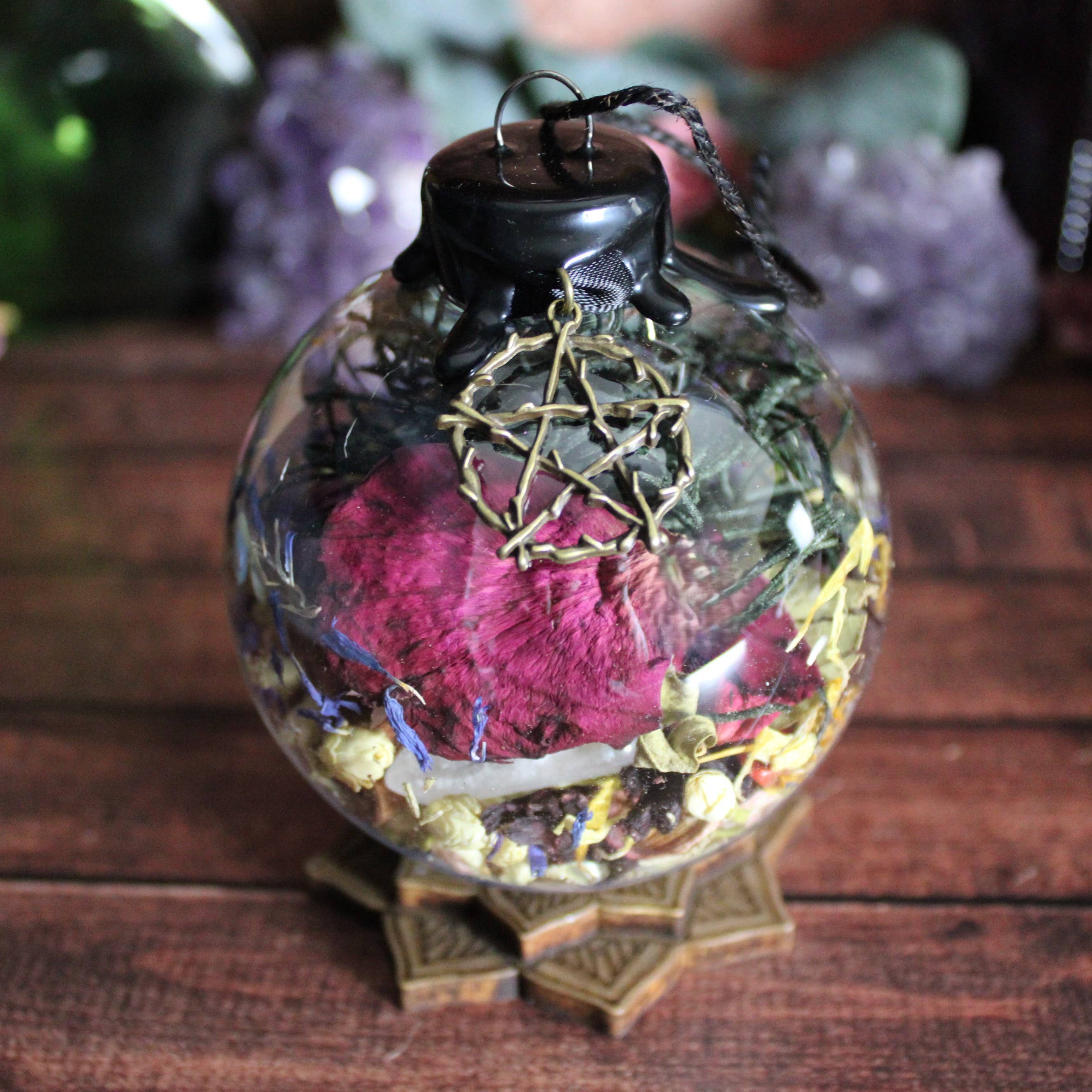 Moondust and Raven – Engroshandel Amulet – Beskyttelsesheksekugle, heksepynt, alterpynt3