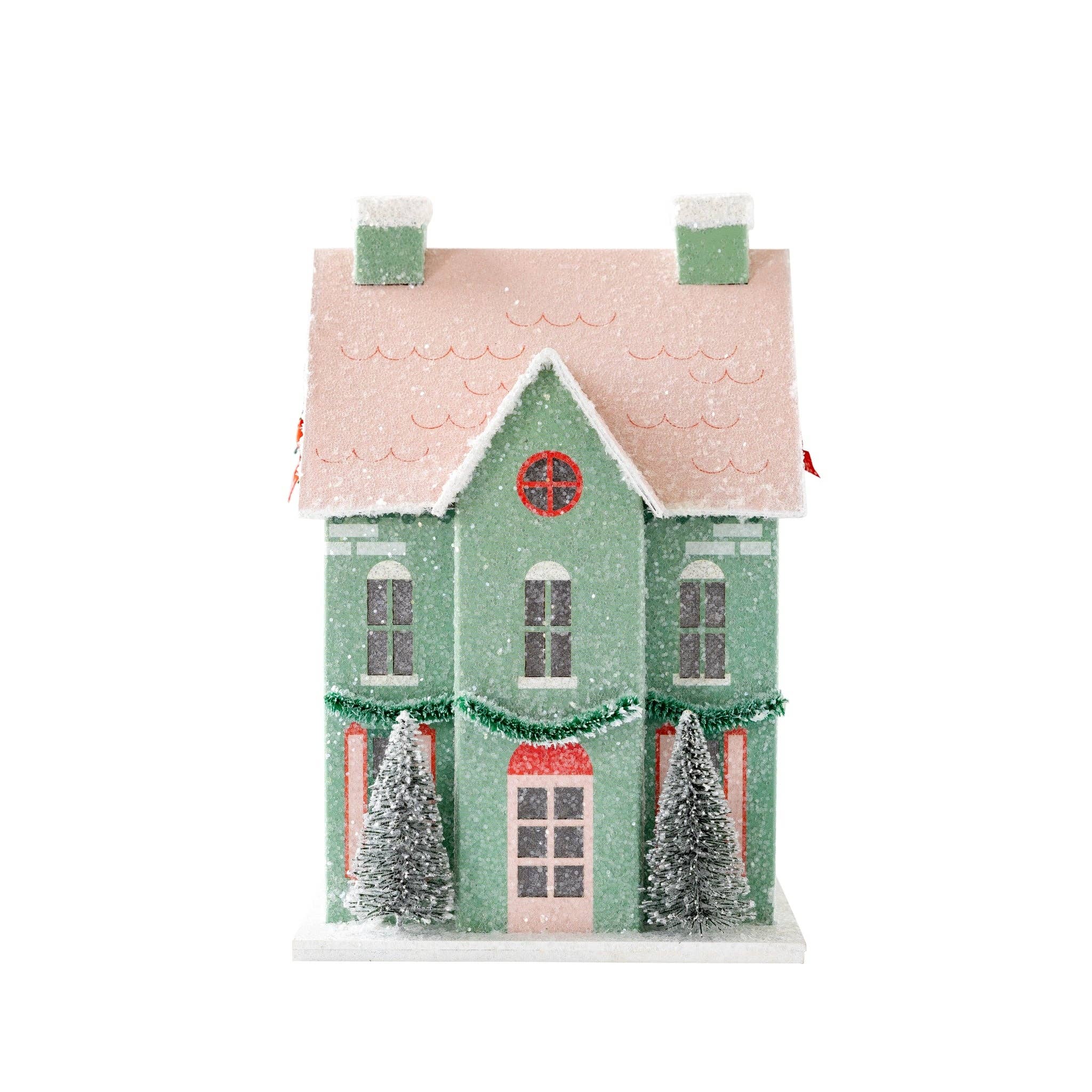 My Mind’s Eye - Wholesale Christmas Decoration - VIL1052 - Village Christmas Paper House Decoration4