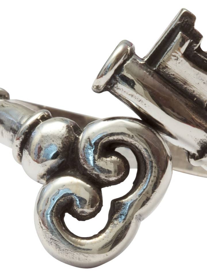 Portachiavi R per la vendita all'ingrosso da parte di Femme Metale