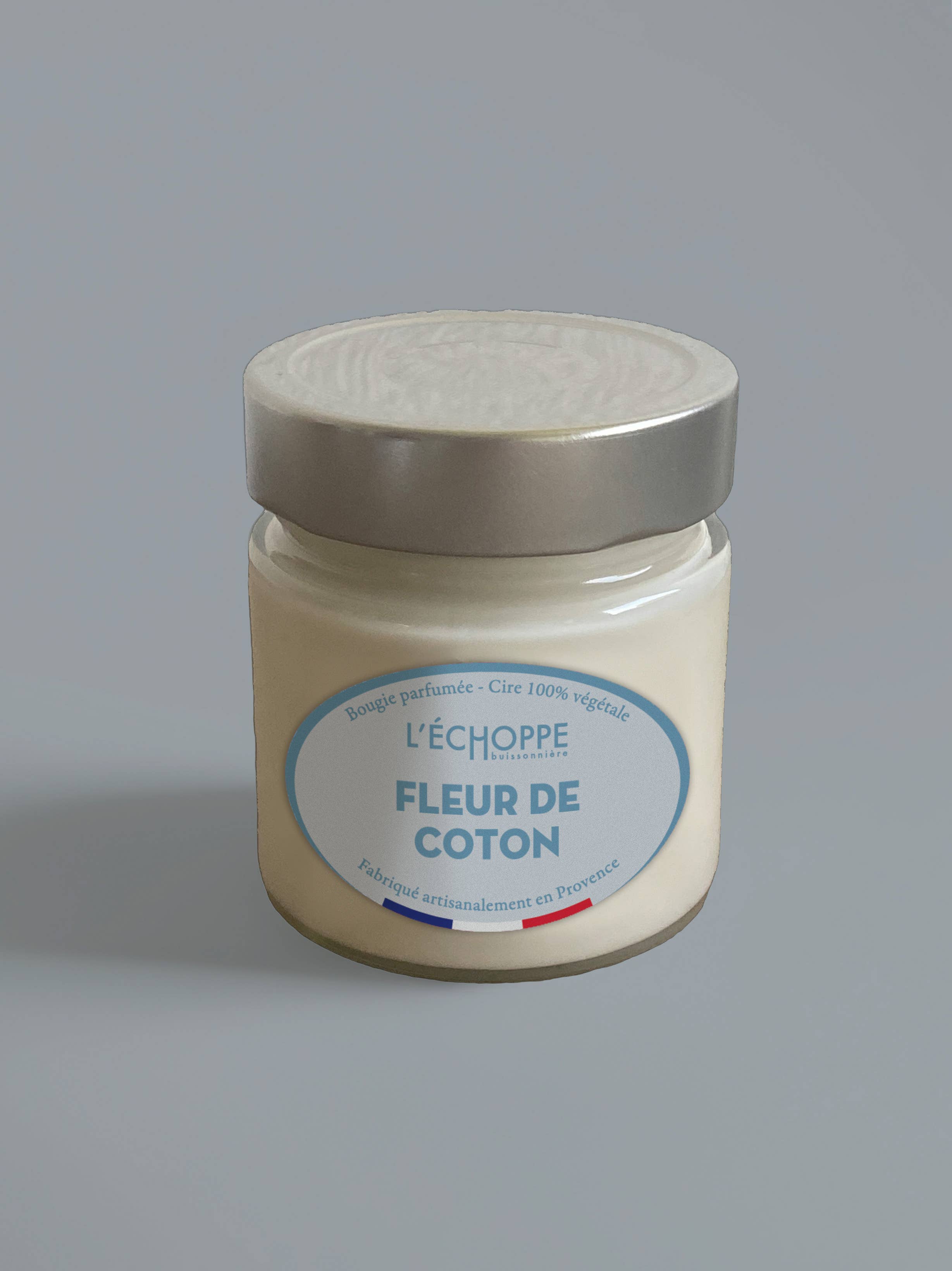 L'Échoppe Buissonnière – wholesale Jar/filled candle – Cotton Flower - Scented Candle 180g1