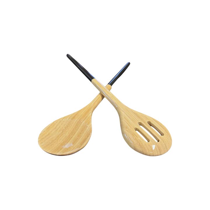albert L. (punkt) Inc. - Wholesale Serving Utensil - Refined Bamboo Server Set10