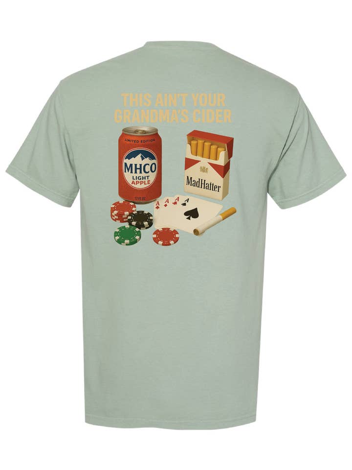 The Mad Hatter Co - Wholesale Screen Printed T-Shirt - Unisex - MHC This Ain't Your Grandma's Cider T-Shirt