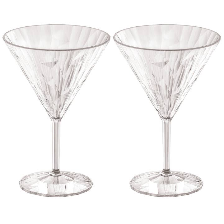Juego de 2 copas de martini Superglas CLUB No. 12 para venta al por mayor de Koziol ideas for friends GmbH