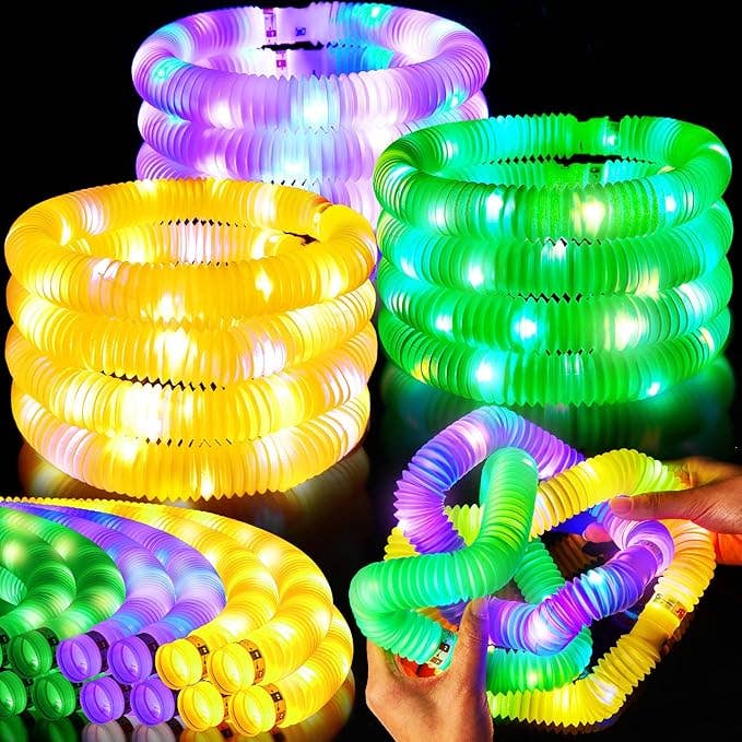 LED Stretchable Glow-in-the-Dark Fidget Tubes for wholesale by Crover