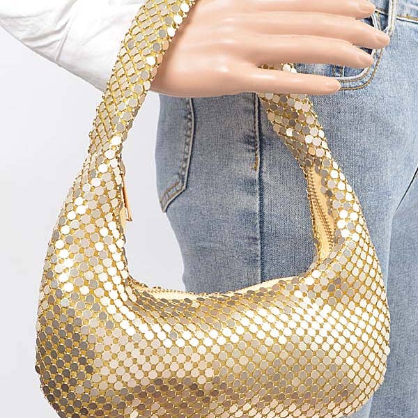 Shop Neighbors - Wholesale Shoulder bag – women's - Metal Mesh Shoulder Bag5