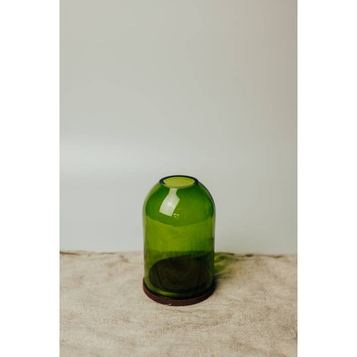 Old Green - Wholesale Candle holder - Classic Clear Dome6