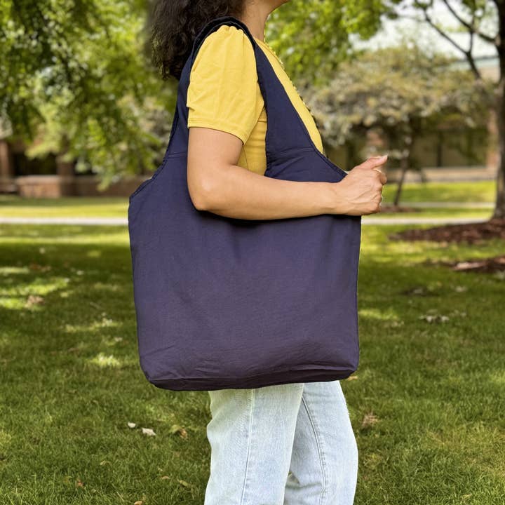 US Bags - Wholesale Draagtas - Uniseks - Vouw & Klik Canvas Tas | Herbruikbare Gevouwen Alledaagse3