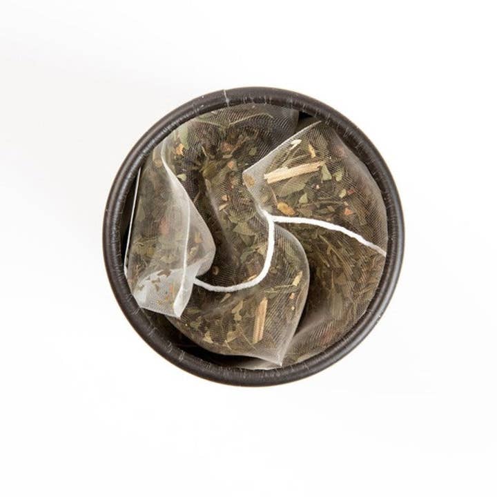 Tea with Tae - Wholesale Tea Bags - Peppermint Herbal Mini Tea Tube Gift (5 tea bags)