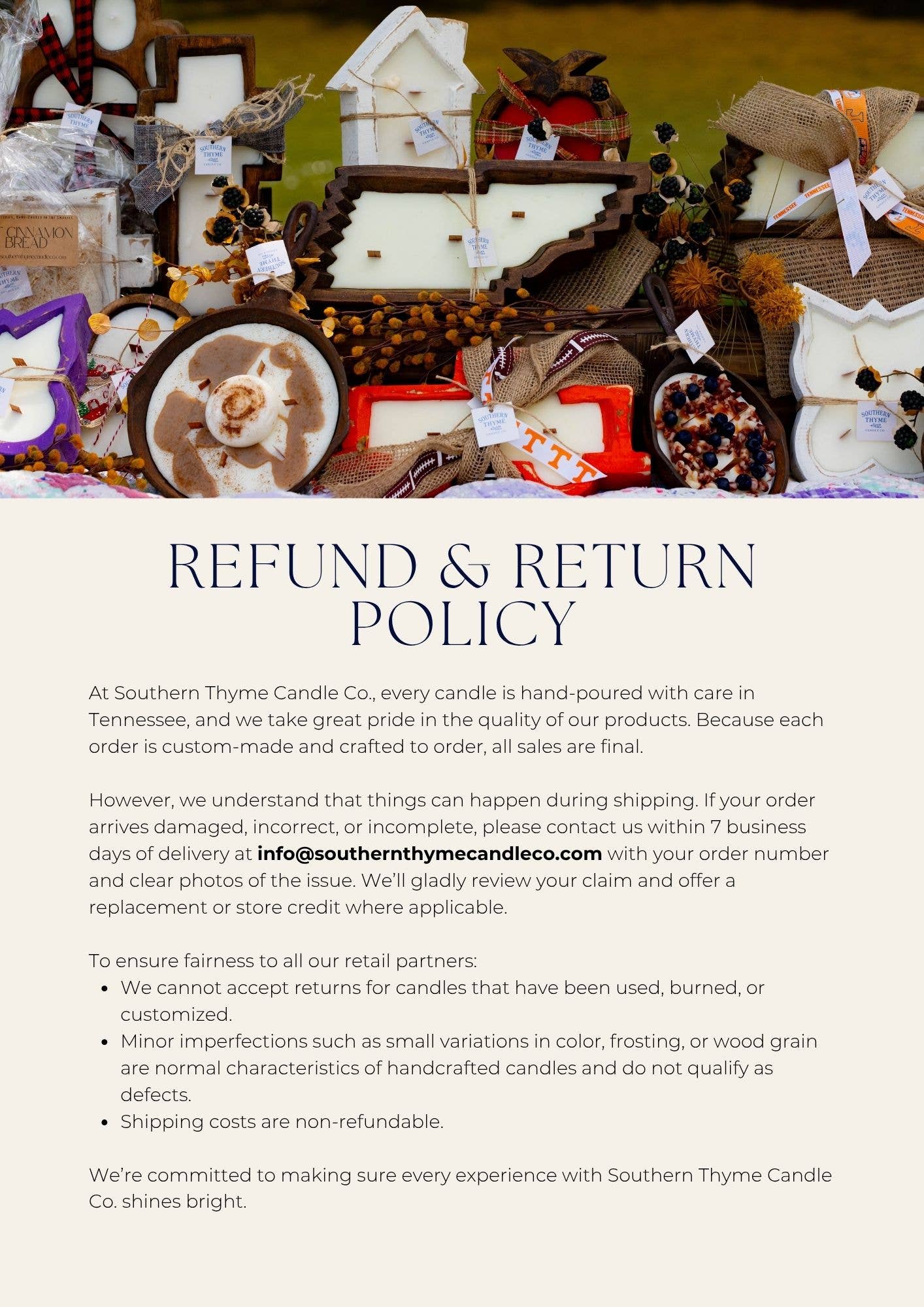 Southern Thyme Candle Co. - Wholesale Jar/Filled Candle - In my #87 Era2