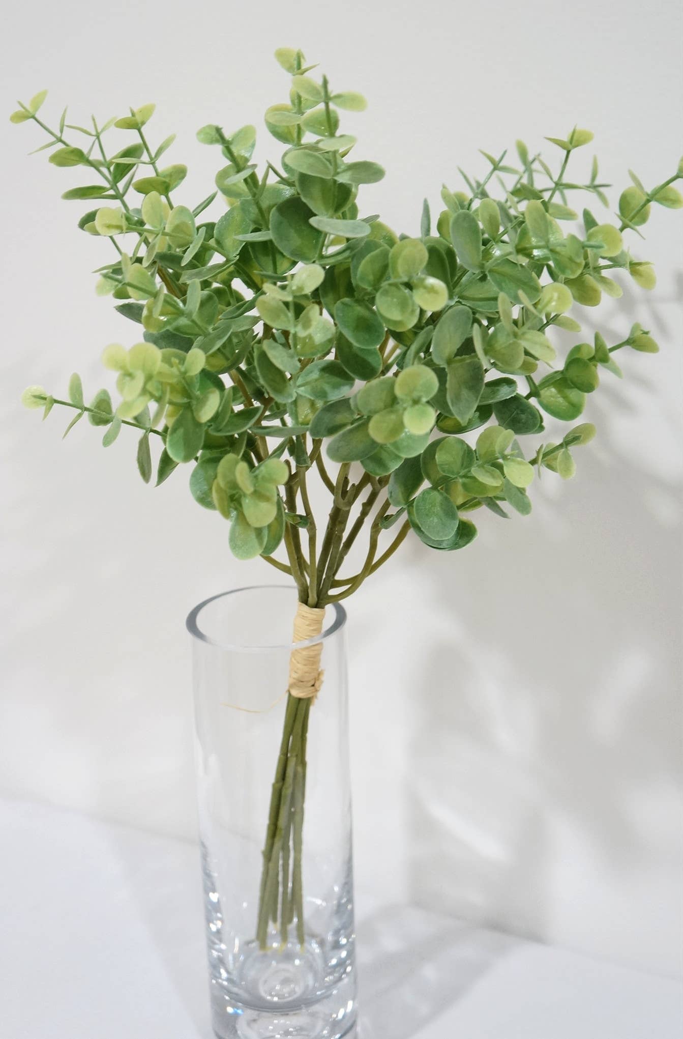 Sweet Home Deco - Wholesale Artificial Plant - 14'' Faux Eucalyptus Greenery Bunch, Dusty Green, Artificial1