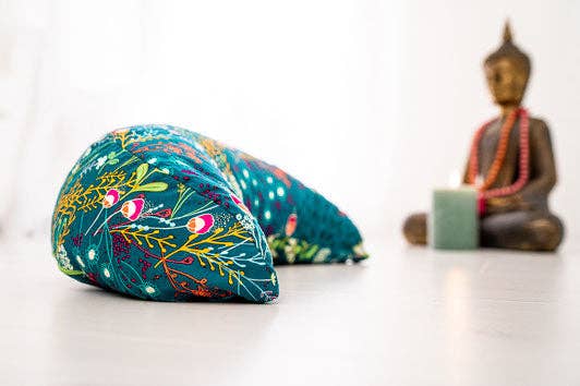 Goldwerk Schliersee - Wholesale Meditation Supplies - Wild Meadow Half Moon Cushion2