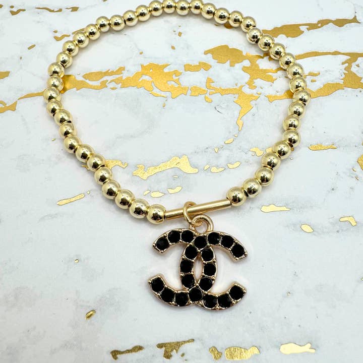 Golden Girl Jewelry - Wholesale Beaded Bracelet - 14K GF 4mm Beaded Bracelet1