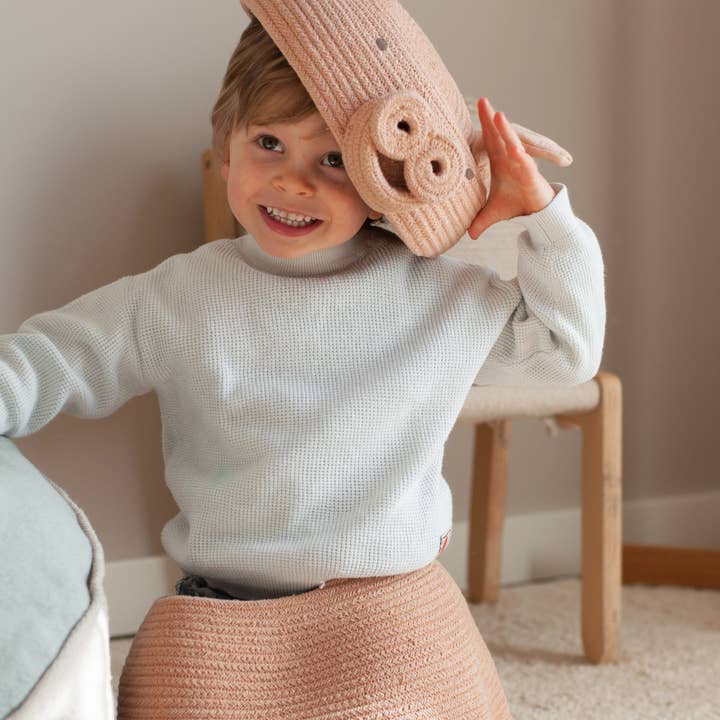 Lorena Canals - Wholesale Basket - Kids & Baby - Basket Peggy the Pig2