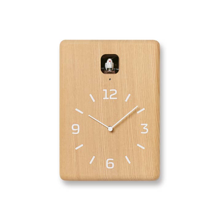 Lemnos - Wholesale Wall Clock - Lemnos CUCU Cuckoo - Natural